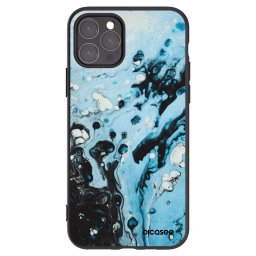 Fekete szilikon tok az alábbi mobiltelefonokra Apple iPhone 11 Pro - Organic blue