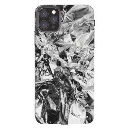 Átlátszó szilikon tok az alábbi mobiltelefonokra Apple iPhone 11 Pro Max - Chrome