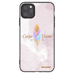 Fekete szilikon tok az alábbi mobiltelefonokra Apple iPhone 11 Pro Max - Carpe Diem