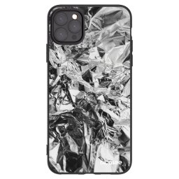 Fekete szilikon tok az alábbi mobiltelefonokra Apple iPhone 11 Pro Max - Chrome