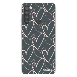 Átlátszó szilikon tok az alábbi mobiltelefonokra Xiaomi Redmi Note 8 - Lots of love