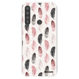Átlátszó szilikon tok az alábbi mobiltelefonokra Xiaomi Redmi Note 8 - Feather 2