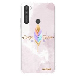 Átlátszó szilikon tok az alábbi mobiltelefonokra Xiaomi Redmi Note 8 - Carpe Diem
