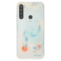 Átlátszó szilikon tok az alábbi mobiltelefonokra Xiaomi Redmi Note 8 - Splash