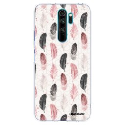 Átlátszó szilikon tok az alábbi mobiltelefonokra Xiaomi Redmi Note 8 Pro - Feather 2