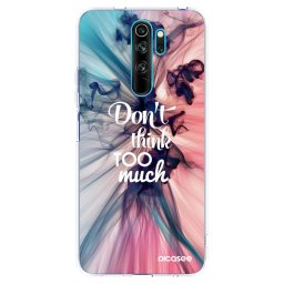 Átlátszó szilikon tok az alábbi mobiltelefonokra Xiaomi Redmi Note 8 Pro - Don't think TOO much