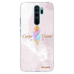 Átlátszó szilikon tok az alábbi mobiltelefonokra Xiaomi Redmi Note 8 Pro - Carpe Diem