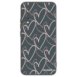 Fekete szilikon tok az alábbi mobiltelefonokra Xiaomi Mi 9 Lite - Lots of love