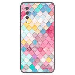 Fekete szilikon tok az alábbi mobiltelefonokra Xiaomi Mi 9 Lite - Colorful roof