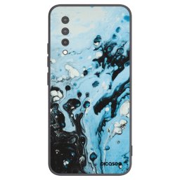 Fekete szilikon tok az alábbi mobiltelefonokra Xiaomi Mi 9 Lite - Organic blue