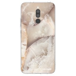 Átlátszó szilikon tok az alábbi mobiltelefonokra Xiaomi Redmi 8 - Cream marble