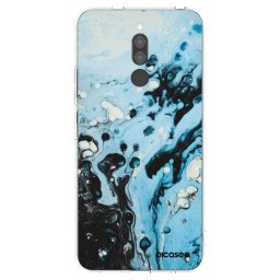 Átlátszó szilikon tok az alábbi mobiltelefonokra Xiaomi Redmi 8 - Organic blue
