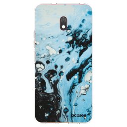 Átlátszó szilikon tok az alábbi mobiltelefonokra Xiaomi Redmi 8A - Organic blue