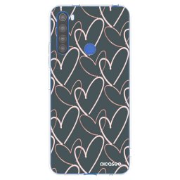 Átlátszó szilikon tok az alábbi mobiltelefonokra Xiaomi Redmi Note 8T - Lots of love