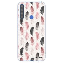 Átlátszó szilikon tok az alábbi mobiltelefonokra Xiaomi Redmi Note 8T - Feather 2
