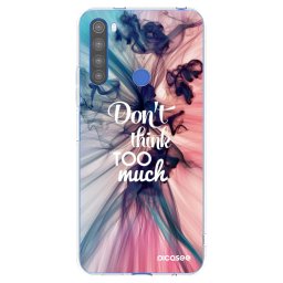 Átlátszó szilikon tok az alábbi mobiltelefonokra Xiaomi Redmi Note 8T - Don't think TOO much