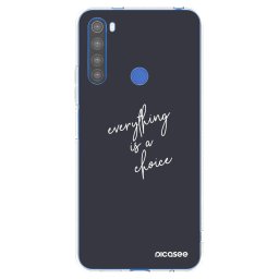 Átlátszó szilikon tok az alábbi mobiltelefonokra Xiaomi Redmi Note 8T - Everything is a choice