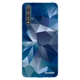 Átlátszó szilikon tok az alábbi mobiltelefonokra Huawei Nova 5T - Wallpaper