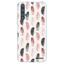 Átlátszó szilikon tok az alábbi mobiltelefonokra Huawei Nova 5T - Feather 2