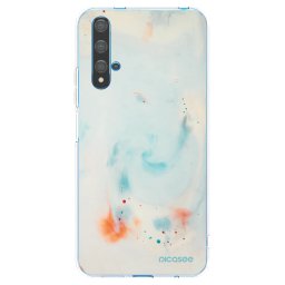 Átlátszó szilikon tok az alábbi mobiltelefonokra Huawei Nova 5T - Splash