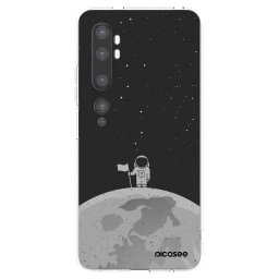 Átlátszó szilikon tok az alábbi mobiltelefonokra Xiaomi Mi Note 10 (Pro) - Astronaut