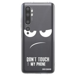 Átlátszó szilikon tok az alábbi mobiltelefonokra Xiaomi Mi Note 10 (Pro) - Don't Touch My Phone