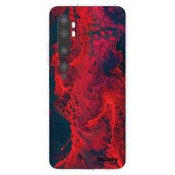 Átlátszó szilikon tok az alábbi mobiltelefonokra Xiaomi Mi Note 10 (Pro) - Organic red