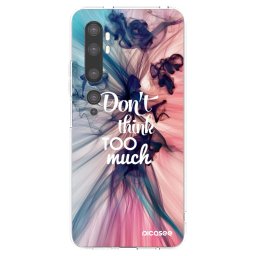 Átlátszó szilikon tok az alábbi mobiltelefonokra Xiaomi Mi Note 10 (Pro) - Don't think TOO much