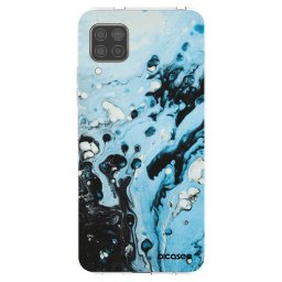 Átlátszó szilikon tok az alábbi mobiltelefonokra Huawei P40 Lite - Organic blue