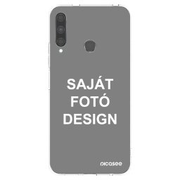 Átlátszó szilikon tok az alábbi mobiltelefonokra Huawei P40 Lite E - Saját fotó/motívum