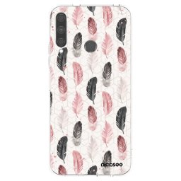 Átlátszó szilikon tok az alábbi mobiltelefonokra Huawei P40 Lite E - Feather 2