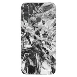 Átlátszó szilikon tok az alábbi mobiltelefonokra Huawei P40 Lite E - Chrome