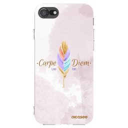Átlátszó szilikon tok az alábbi mobiltelefonokra Apple iPhone SE 2020 - Carpe Diem