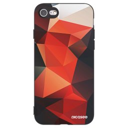 Fekete szilikon tok az alábbi mobiltelefonokra Apple iPhone SE 2020 - Wallpaper 2