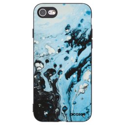Fekete szilikon tok az alábbi mobiltelefonokra Apple iPhone SE 2020 - Organic blue