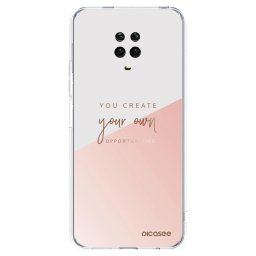 Átlátszó szilikon tok az alábbi mobiltelefonokra Xiaomi Redmi Note 9 Pro - You create your own opportunities
