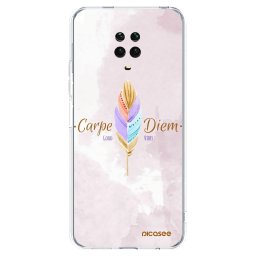 Átlátszó szilikon tok az alábbi mobiltelefonokra Xiaomi Redmi Note 9 Pro - Carpe Diem