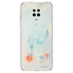 Átlátszó szilikon tok az alábbi mobiltelefonokra Xiaomi Redmi Note 9 Pro - Splash