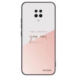 Fekete szilikon tok az alábbi mobiltelefonokra Xiaomi Redmi Note 9 Pro - You create your own opportunities