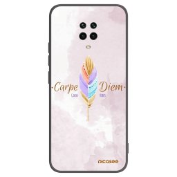 Fekete szilikon tok az alábbi mobiltelefonokra Xiaomi Redmi Note 9 Pro - Carpe Diem