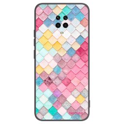 Fekete szilikon tok az alábbi mobiltelefonokra Xiaomi Redmi Note 9 Pro - Colorful roof