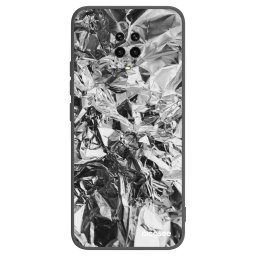 Fekete szilikon tok az alábbi mobiltelefonokra Xiaomi Redmi Note 9 Pro - Chrome