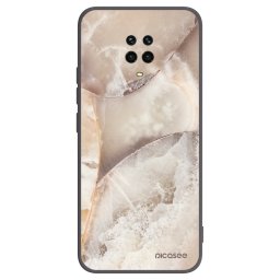 Fekete szilikon tok az alábbi mobiltelefonokra Xiaomi Redmi Note 9 Pro - Cream marble