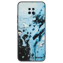 Fekete szilikon tok az alábbi mobiltelefonokra Xiaomi Redmi Note 9 Pro - Organic blue