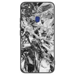 Fekete szilikon tok az alábbi mobiltelefonokra Samsung Galaxy M21 M215F - Chrome