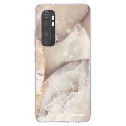Átlátszó szilikon tok az alábbi mobiltelefonokra Xiaomi Mi Note 10 Lite - Cream marble