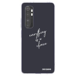 Átlátszó szilikon tok az alábbi mobiltelefonokra Xiaomi Mi Note 10 Lite - Everything is a choice