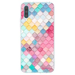 Átlátszó szilikon tok az alábbi mobiltelefonokra Samsung Galaxy A30s A307F - Colorful roof