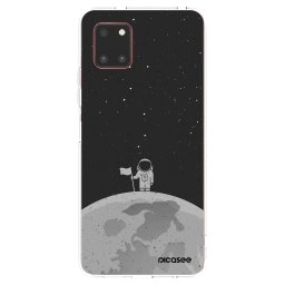 Átlátszó szilikon tok az alábbi mobiltelefonokra Samsung Galaxy Note 10 Lite N770F - Astronaut