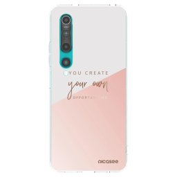 Átlátszó szilikon tok az alábbi mobiltelefonokra Xiaomi Mi 10 - You create your own opportunities